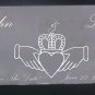 100 Save The Date Tags, Engraved Key Tags