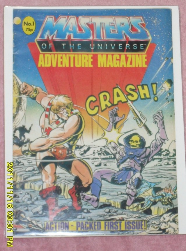 Masters of the Universe New Comic Magazine  number 1