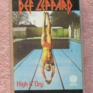 Def Leppard – High and Dry audio Cassette