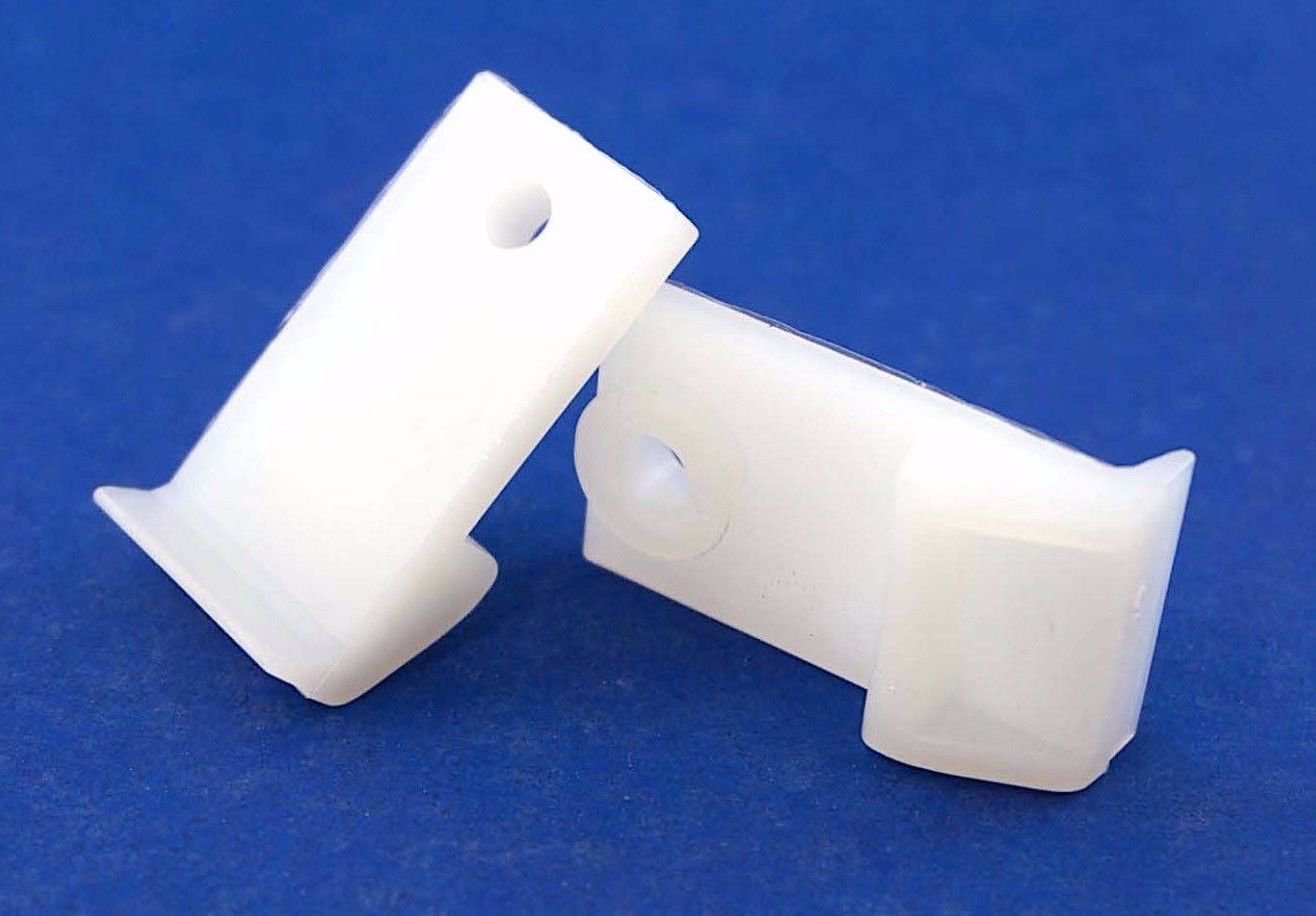 4 1.42" x .77" Table Rim Attachment Clips for Patio & Outdoor Tables