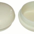1 Deluxe Plastic Wrought Iron Patio Chair Leg Inserts Cups Glides Caps 1 1/2"