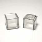 5/8" Square Vinyl Chair Leg Protector Cap Glides (Set of 4)