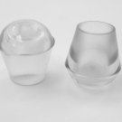 1/2" Vinyl Tear Drop Chair Leg Inserts (Set of 4)