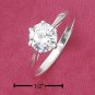 CUBIC ZIRCONIA 6MM RING (SR-2219)
