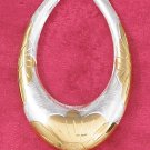 FLORAL ETCHED HOOPS (EA-3534)