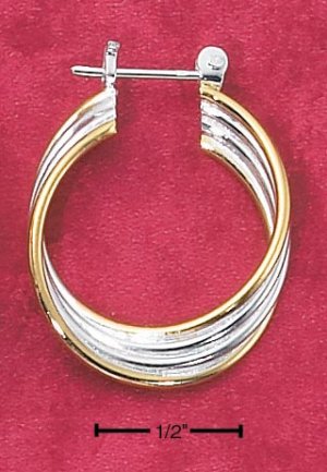 FOUR STRAND HOOPS (EA-63