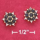 SAPPHIRE POST EARRINGS (EA-3466)