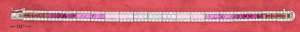 MULTICOLOR CZS BRACELET ( BR-2710)
