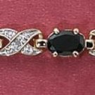 SAPPHIRE AND X BRACELET ( BR-2172)