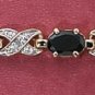 SAPPHIRE AND X BRACELET ( BR-2172)