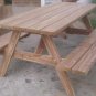 Unfinished pine picnic tables 8ft