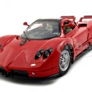 PAGANI ZONDA C12 RED 1:24 DIECAST MODEL CAR