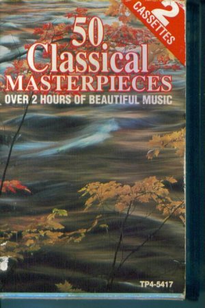 50 Classical Masterpieces 2 Cassettes in Box