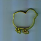 Old Vintage 50s Plastic Cookie Cutter Cutters ~ Yellow Chick Bird Baby