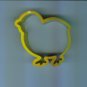 Old Vintage 50s Plastic Cookie Cutter Cutters ~ Yellow Chick Bird Baby