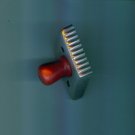 Old Vintage Metal Tin Cookie Biscuit Cutter Diamond Card Suit Scalloped with Red Handle locbin15