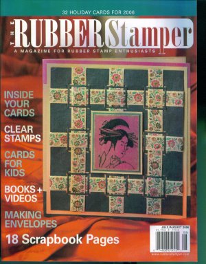 Rubber Stamping The Rubber Stamper July August 2006 Mint Copy Back Issue