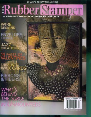 Rubber Stamping The Rubber Stamper January February 2007 Mint Copy Back Issue