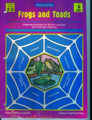 Creative Teaching Press CTP Theme Series Frogs n Toads Grades 2 - 3 Whole Language Thematic