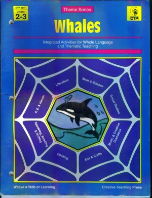 Creative Teaching Press CTP Theme Series Whales Grades 2 - 3 Whole Language Thematic Teaching