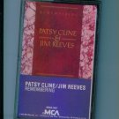 Patsy Cline & Jim Reeves Remembering Music Cassette Classic Country Leavin on Your Mind