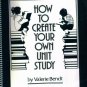 How to Create Your Own Unit Study Valerie Bendt Guide Resource Book