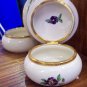 Party Light Partylite Round Trinket Box Gift Keepsake Piece Boxes