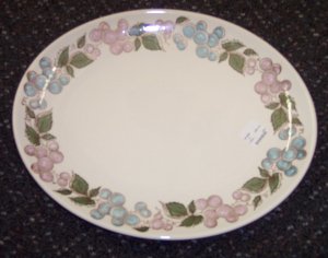 Taylor Smith & Taylor Taylorstone Concord Oval Vegetable Serving Platter 1968 China Dinnerware