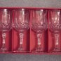 Cristal D'arques 25 CL Longchamp Crystal Wine Glasses Stemware Set of 6 In Original Box 101