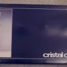 Cristal D'arques 25 CL Longchamp Crystal Wine Glasses Stemware Set of 6 In Original Box 101