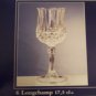 Cristal D'arques 17.5 CL Longchamp Crystal Wine Glasses Stemware Set of 6 In Original Box