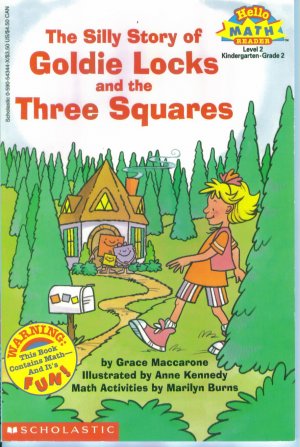 Hello Math Reader The Silly Story of Goldie Locks & the Three Squares Grace Maccarone location102