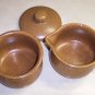 Mint Condition Covered Sugar & Creamer Set Western Stoneware Monmouth Ill location21