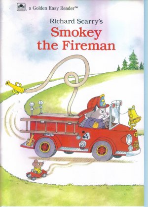 Richard Scarrys Smokey The Fireman ~ A Golden Easy Reader location96