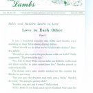 Wee Lambs Volume 33 No. 29 July 21 1996 ~ Rod and Staff Publishers ~ Back Issue Leaflet