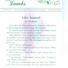 WEE LAMBS Volume 33 No. 36 September 8 1996 ~ Rod and Staff Publishers ~ Back Issue Leaflet
