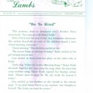 WEE LAMBS Volume 33 No. 37 September 15 1996 ~ Rod and Staff Publishers ~ Back Issue Leaflet