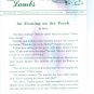 Wee Lambs Volume 33 No. 39 September 29 1996 ~ Rod and Staff Publishers ~ Back Issue Leaflet