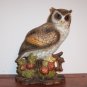 ARDCO Owl Figurine ~ Made in Taiwan ~ Fine Quality Dallas ~ Numbered C - 3720 box21 owl2