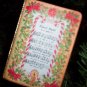 Vintage Silent Night Holy Night Vinyl Book Ornament Old Ornaments ORN5 box3
