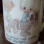 Precious Moments How Can Two Walk Together Except They Agree Coffee Cup Mug 1984