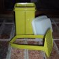 Vintage Tupperware Pickle Keeper Avocado Green Clear Lid