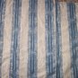 1 Pair of Blue Striped Abstract Print Vintage Pillowcases Pillow Case Linens locationw8
