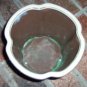Vintage Unmarked Brown and Cream Glazed Planter Pottery locationkit