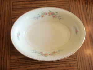 Homer Laughlin Eggshell Georgian Cashmere Oval Vegetable Bowl #G3391 China Dinnerware location18