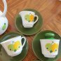 Seltmann Weiden K Bavaria Coffee Set Fruits China Dinnerware location18 Demitasse