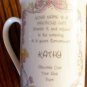 Precious Moments "Kathy" Name Coffee Cup Mug location88
