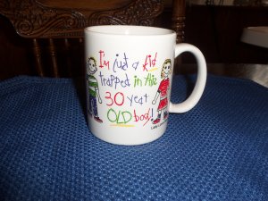 Lady Love Gifts 30 Year Old Joke Birthday Coffee Cup Mug locational2