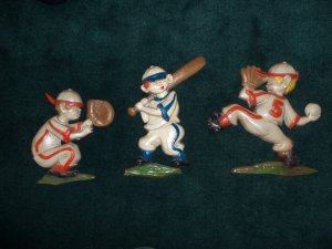 Vintage Sexton 1970 Baseball Theme Players Wall Art locational2