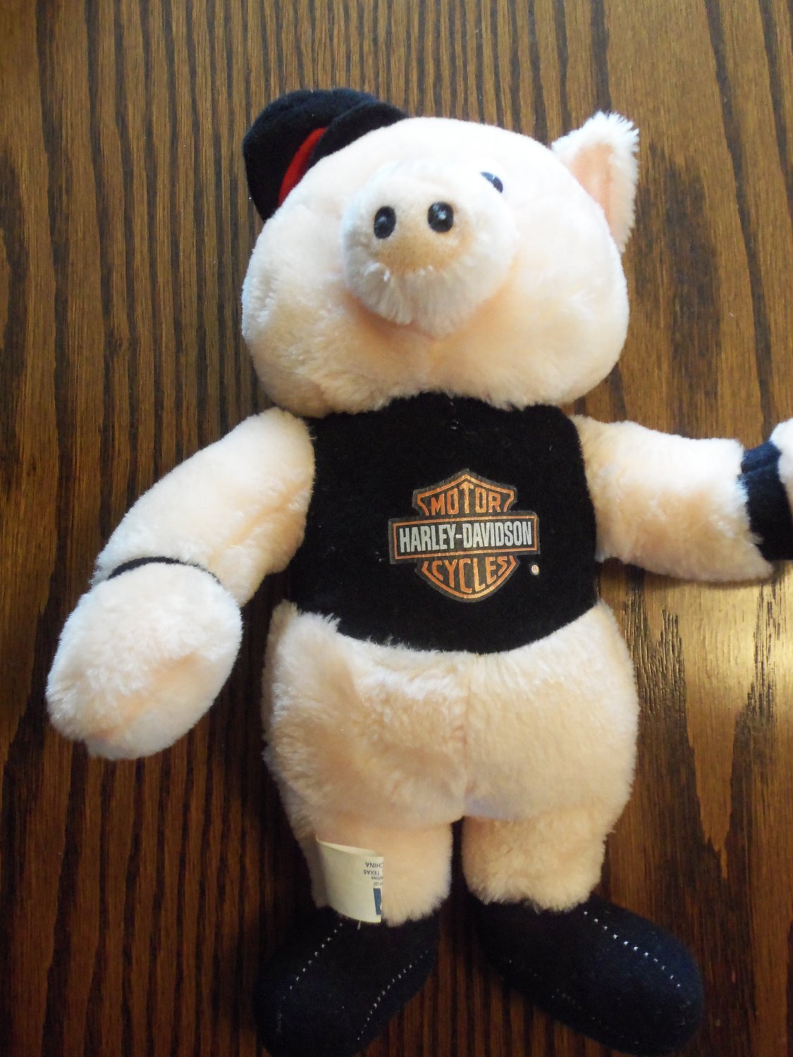 harley davidson pig stuffed animal